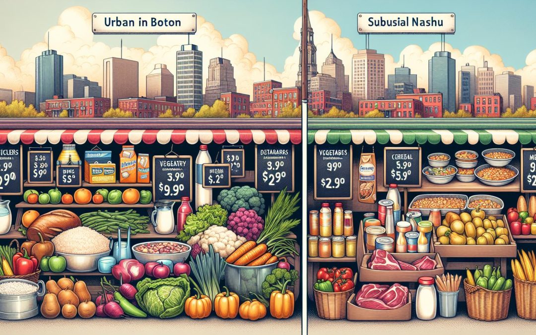 Nashua vs. Boston Living Costs: Save on Groceries & Dining Out